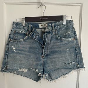 EUC! Agolde denim shorts - size 27